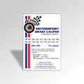 Motorsport Brake Caliper THERMOLABEL® 380-465°F